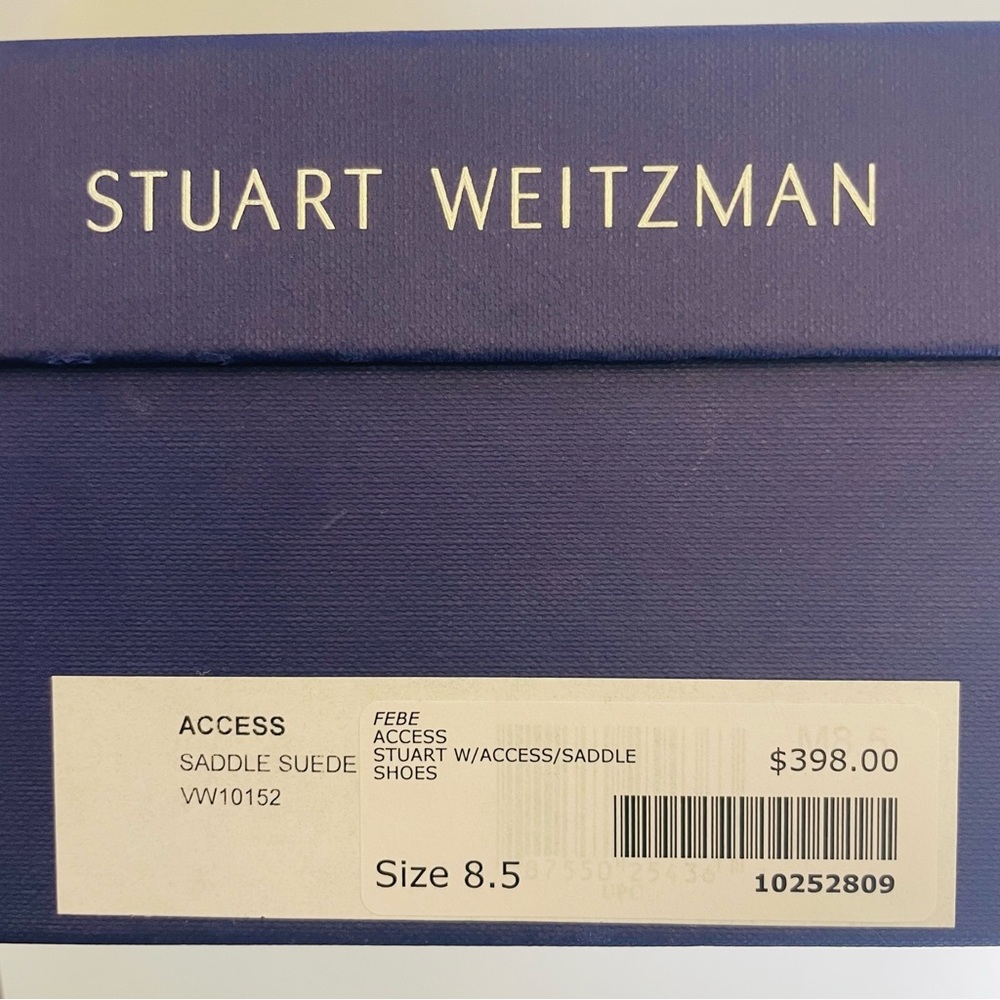 Stuart Weitzman Access Tan Suede Sandals Size 8.5 - Picture 7 of 7